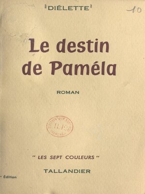 cover image of Le destin de Paméla